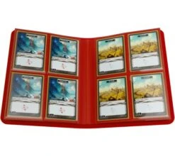 Gamegenic Casual Album 8-Pocket Red -Card Game Shop 9065502 5