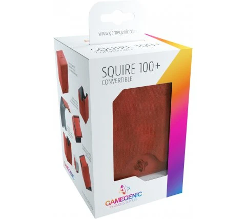 Gamegenic Deckbox Squire 100+ Convertible Red 3 Gamegenic Deckbox Squire 100+ Convertible Red