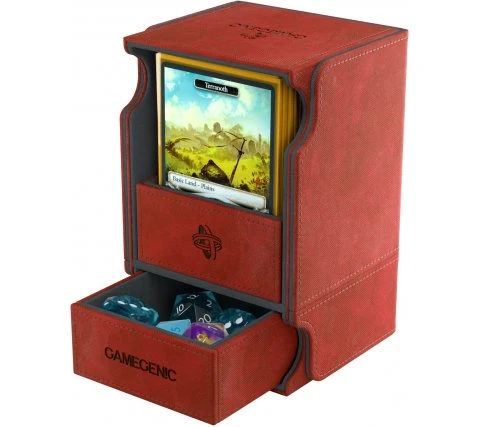 Gamegenic Deckbox Watchtower 100+ Convertible Red 7 Gamegenic Deckbox Watchtower 100+ Convertible Red - Image 5
