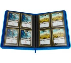 Gamegenic Zip-Up Album 8-Pocket Blue -Card Game Shop 9065728 5