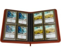 Gamegenic Zip-Up Album 8-Pocket Red -Card Game Shop 9065730 5