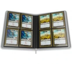 Gamegenic Zip-Up Album 8-Pocket White -Card Game Shop 9065731 5