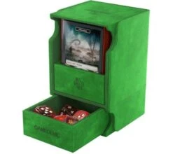 Gamegenic Deckbox Watchtower 100+ XL Convertible Green 12 Gamegenic Deckbox Watchtower 100+ XL Convertible Green -Card Game Shop GGS20106 4