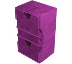 Gamegenic Deckbox Stronghold 200+ XL Convertible Purple -Card Game Shop GGS20113 2