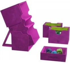 Gamegenic Deckbox Stronghold 200+ XL Convertible Purple -Card Game Shop GGS20113 3