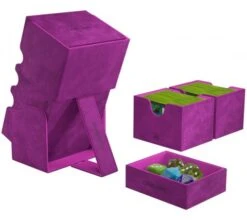 Gamegenic Deckbox Stronghold 200+ XL Convertible Purple -Card Game Shop GGS20113 4
