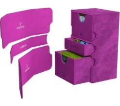 Gamegenic Deckbox Stronghold 200+ XL Convertible Purple -Card Game Shop GGS20113 5