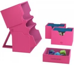 Gamegenic Deckbox Stronghold 200+ XL Convertible Pink 11 Gamegenic Deckbox Stronghold 200+ XL Convertible Pink -Card Game Shop GGS20115 3