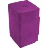 Gamegenic Deckbox Watchtower 100+ Convertible Purple -Card Game Shop GG Watchtower Purple 0000