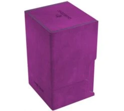 Gamegenic Deckbox Watchtower 100+ Convertible Purple -Card Game Shop GG Watchtower Purple 0001