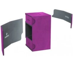 Gamegenic Deckbox Watchtower 100+ Convertible Purple -Card Game Shop GG Watchtower Purple 0005