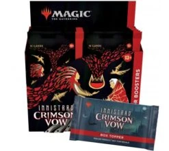 Collector Boosterbox Innistrad: Crimson Vow (inc. 2 Box Toppers) -Card Game Shop bb vow collector x