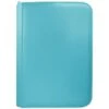 Ultra Pro Vivid 4 Pocket Zippered Pro Binder - Light Blue