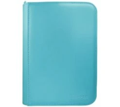 Ultra Pro Vivid 4 Pocket Zippered Pro Binder - Light Blue