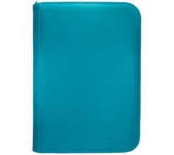 Ultra Pro Vivid 4 Pocket Zippered Pro Binder - Teal