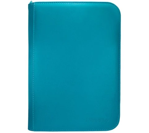 Ultra Pro Vivid 4 Pocket Zippered Pro Binder - Teal 3 Ultra Pro Vivid 4 Pocket Zippered Pro Binder - Teal