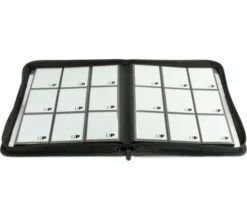 Ultra Pro - Premium Zippered Pro Binder 9-Pocket: Fire Resistant Silver -Card Game Shop bi 9pkt fire resistant silver 4
