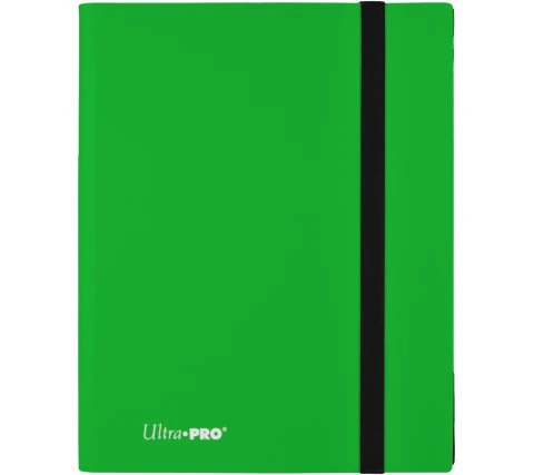 Ultra Pro Pro 9 Pocket Binder Eclipse Lime Green 3 Ultra Pro Pro 9 Pocket Binder Eclipse Lime Green