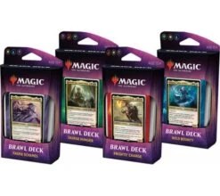 Brawl Deck Throne Of Eldraine Complete Set (4 Decks)