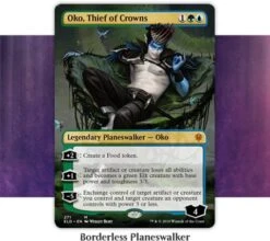 Collector Boosterbox Throne Of Eldraine -Card Game Shop cb eld borderless planeswalkers