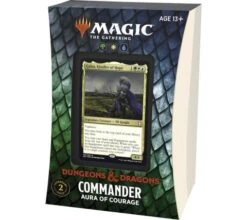 Commander Deck Adventures In The Forgotten Realms: Aura Of Courage -Card Game Shop cd afr aura of courage 2