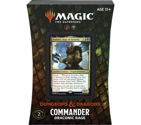 Commander Deck Adventures In The Forgotten Realms: Draconic Rage 3 Commander Deck Adventures In The Forgotten Realms: Draconic Rage