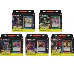 Commander Deck March Of The Machine (set Of 5 Decks)