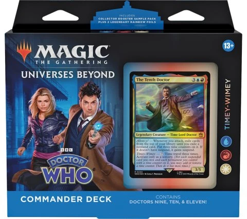 Magic: The Gathering Universes Beyond - Doctor Who Commander Deck (set Of 4 Decks) 4 Magic: The Gathering Universes Beyond - Doctor Who Commander Deck (set Of 4 Decks) - Image 2