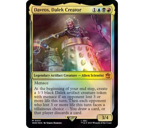Magic: The Gathering Universes Beyond - Doctor Who Commander Deck: Masters Of Evil 4 Magic: The Gathering Universes Beyond - Doctor Who Commander Deck: Masters Of Evil - Image 2