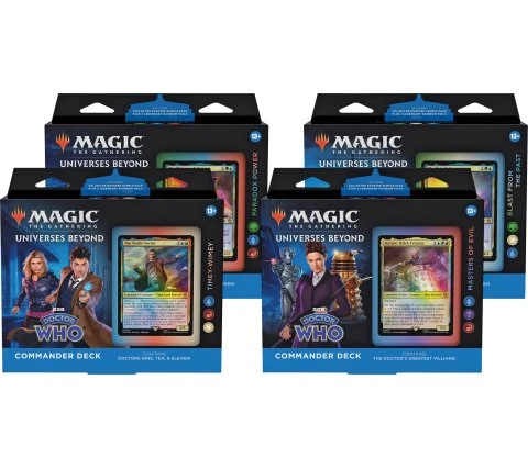 Magic: The Gathering Universes Beyond - Doctor Who Commander Deck (set Of 4 Decks) 3 Magic: The Gathering Universes Beyond - Doctor Who Commander Deck (set Of 4 Decks)