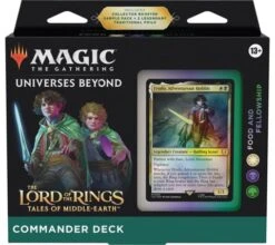 Commander Deck Lord Of The Rings: Tales Of Middle-earth (set Of 4 Decks) -Card Game Shop cd ltr 2 1 1