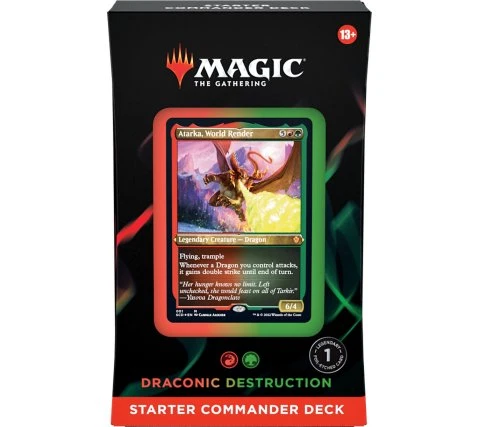Starter Commander Deck: Draconic Destruction 3 Starter Commander Deck: Draconic Destruction