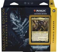 Universes Beyond: Commander Deck Warhammer 40,000 Collector's Edition (set Of 4 Decks) -Card Game Shop cd ub w40k collector tyranid swarm 1b