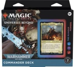 Universes Beyond: Commander Deck Warhammer 40,000 (set Of 4 Decks) -Card Game Shop cd ub w40k ruinous powers 1b