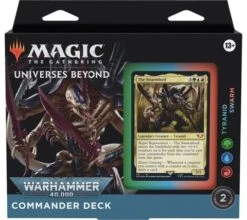 Universes Beyond: Commander Deck Warhammer 40,000 (set Of 4 Decks) -Card Game Shop cd ub w40k tyranid swarm 1b