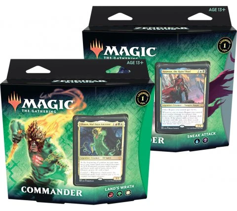 Commander Zendikar Rising (set Of 2 Decks) 3 Commander Zendikar Rising (set Of 2 Decks)