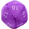 Ultra Pro Jumbo D20 Plush Purple -Card Game Shop d20 jumbo plush purple 1