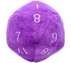 Ultra Pro Jumbo D20 Plush Purple -Card Game Shop d20 jumbo plush purple 3