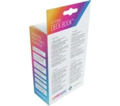 Gamegenic KeyForge Deck Book: Black -Card Game Shop db gamegenic deck book black 7