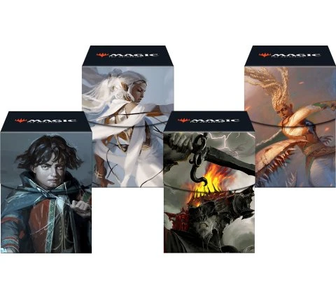 Ultra Pro Magic: The Gathering - Lord Of The Rings: Tales Of Middle-earth Commander Pro 100+ Deckbox (set Of 4) 3 Ultra Pro Magic: The Gathering - Lord Of The Rings: Tales Of Middle-earth Commander Pro 100+ Deckbox (set Of 4)