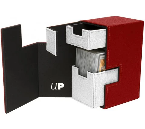 Ultra Pro Deckbox M2 Red & White 4 Ultra Pro Deckbox M2 Red & White - Image 2