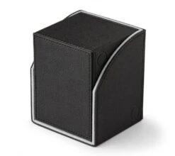 Dragon Shield Nest 100: Black And Light Gray -Card Game Shop db nest black lightgrey 3