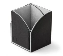 Dragon Shield Nest 100: Black And Light Gray -Card Game Shop db nest black lightgrey 4