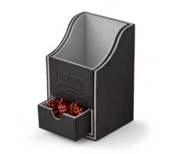 Dragon Shield Nest 100+ With Tray: Black And Light Gray 7 Dragon Shield Nest 100+ With Tray: Black And Light Gray -Card Game Shop db nest plus black lightgrey 2