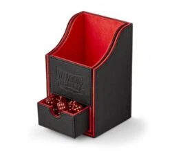 Dragon Shield Nest 100+ With Tray: Black And Red -Card Game Shop db nest plus black red 2