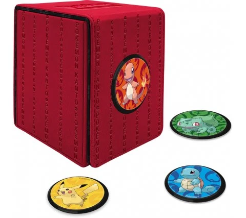 Ultra Pro Pokémon - Alcove Click Deckbox: Kanto Region 3 Ultra Pro Pokémon - Alcove Click Deckbox: Kanto Region