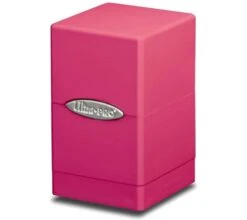 Ultra Pro Deckbox Satin Tower Bright Pink