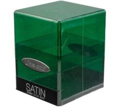 Ultra Pro Deckbox Satin Cube Green With Silver Glitter 8 Ultra Pro Deckbox Satin Cube Green With Silver Glitter -Card Game Shop db up satin cube glitter green 4