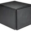Ultra Pro - Vivid Alcove Edge Deckbox: Black