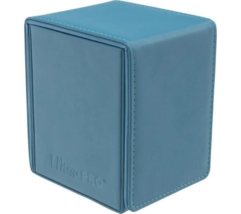 Ultra Pro - Vivid Alcove Flip Deckbox: Teal 4 Ultra Pro - Vivid Alcove Flip Deckbox: Teal - Image 2